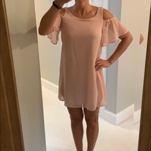 Cold shoulder dress